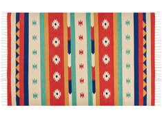 Beliani Medvilninis kilim kilimas 140 x 200 cm margaspalvis MARGARA Lumarko!