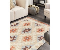 Beliani kilimas DILIJAN Spalvingas 160 x 230 cm Medvilnė Kilim