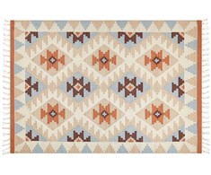 Beliani kilimas DILIJAN Spalvingas 160 x 230 cm Medvilnė Kilim