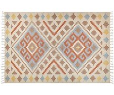 Beliani medvilninis kilim kilimas 200 x 300 cm margaspalvis ATAN