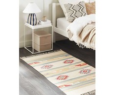 Beliani medvilninis Kilim kilimas 80 x 150 cm Daugiaspalvis APARAN