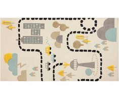 Beliani Cotton vaikiškas kilimėlis 80 x 150 cm įvairiaspalvis SAZAK