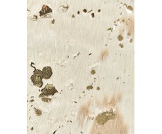 Beliani Dirbtinio kailio kilimas BOGONG smėlio spalvos 150 x 200 cm