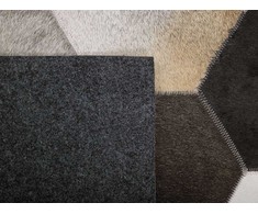 Beliani Kilimas SASON beige 160 x 230 cm natūrali oda