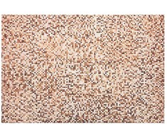 Beliani Kilimas TORUL rudas 160 x 230 cm iš natūralios odos