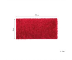Beliani Šaggy kilimas 80 x 150 cm Raudona CIDE