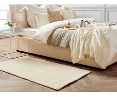 Beliani kilimas 80 x 150 cm smėlio spalvos DEMRE
