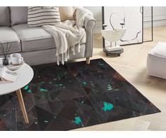 Beliani Kilimas ATALAN Rudas 140 x 200 cm Natūrali oda