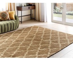 Beliani Dywan MERMER Kremas 200 x 300 cm Juta