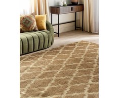 Beliani Dywan MERMER Kremas 200 x 300 cm Juta