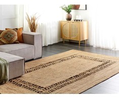 Beliani Dywan YENIKOY Kremas 200 x 300 cm Juta