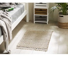 Beliani Juostelės dydis 50 x 80 cm AFRIN smėlio spalvos