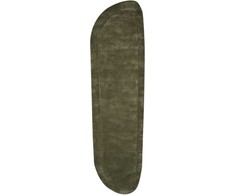 Beliani BERANI kilimėlis Tamsiai žalias 80 x 250 cm Viskozė