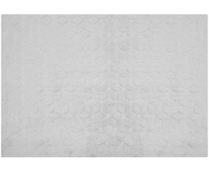 Beliani THATTA dirbtinio kailio kilimas, šviesiai pilkas, 160 x 230 cm