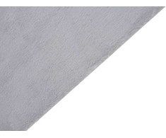Beliani Dirbtinio kailio kilimas MIRPUR pilkas 80 x 150 cm