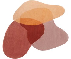 Beliani Kiliminis SINJUWI spalvingas % 140 cm vilnos