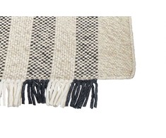 Beliani Kilimas TACETTIN baltas 160 x 230 cm vilna