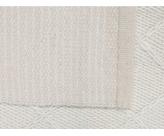 Beliani Kilimas ELLEK baltas 160 x 230 cm vilnonis