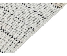 Beliani Kilimas YAZLIK smėlio spalvos 160 x 230 cm vilnonis