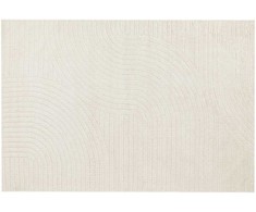 Beliani Kilimėlis DAGARI Kremas 160 x 230 cm Vilna