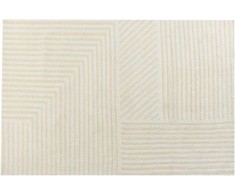 Beliani Kilimėlis ABEGUM Kremas 200 x 300 cm Vilna