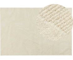 Beliani Dywan wełniany 200 x 300 cm smėlio spalva SASNAK