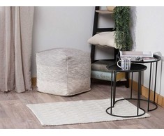 Beliani Kilimas ERZIN kreminės spalvos 80 x 150 cm iš vilnos