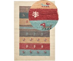 Beliani Kilimas SARILAR spalvingas 160 x 230 cm vilnonis Gabbeh