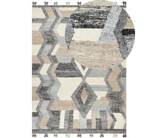 Beliani Kilim kilimas AYGEZARD spalvotas 160 x 230 cm vilnonis