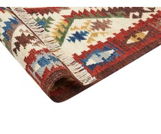 Beliani Kiliminis kilimas AREVIK spalvotas 80 x 150 cm iš vilnos