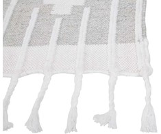 Beliani Lauko kilimas TABIAT pilkas 80 x 150 cm