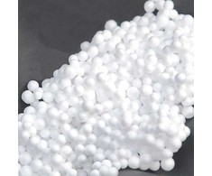Beliani Sėdmaišis 300 L FUZZY EPS 10 cm 60 cm Baltas