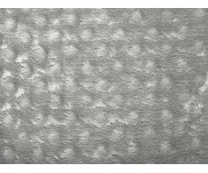 Beliani Padėklas 200 x 220 cm pilkas