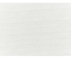 Beliani Koc AMPARA Medvilnė 150 x 200 cm Złamana biel