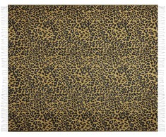Beliani Lumarko Leopard rašto antklodė 130 x 170 cm ruda ir juoda JAMUNE!