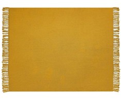 Beliani Medvilninė antklodė 125 x 150 cm garstyčių YARSA Lumarko!