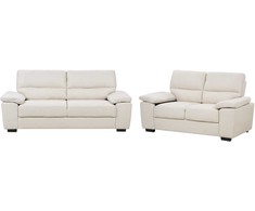 Sofa Beliani 5 vietų svetainės baldų komplektas VOGAR šviesiai smėlio spalvos