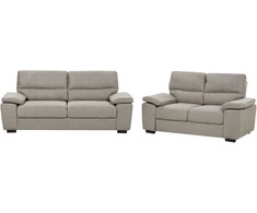 Sofa Beliani 5 vietų poilsio komplektas VOGAR šviesiai rudas