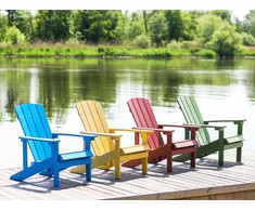 Beliani Sodo kėdė ADIRONDACK žalia