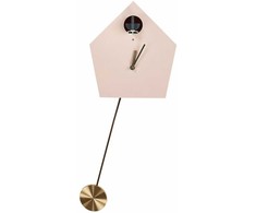 Beliani Laikrodis ścienny ARBAZ 24 cm Rožinė