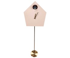 Beliani Laikrodis ścienny ARBAZ 24 cm Rožinė