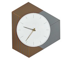 Beliani Laikrodis ścienny SAILON 52 cm Baltas