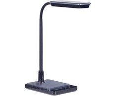 Beliani CENTAURUS LED stalinis šviestuvas su reguliatoriumi Metal Juodas