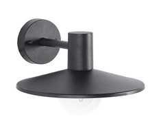 Beliani Lampa ścienna ogrodowa BARALIA Juodas