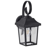 Beliani Lampa ścienna ogrodowa TANGON Juodas