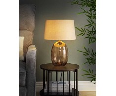 Beliani Lampa stołowa BONELLI Pilka