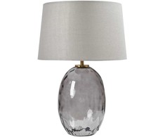 Beliani Lampa stołowa BONELLI Pilka