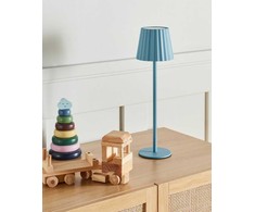 Lampa stołowa Beliani Lampa stołowa POMBEIRO Metal Mėlynas