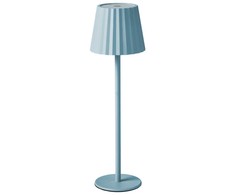 Lampa stołowa Beliani Lampa stołowa POMBEIRO Metal Mėlynas