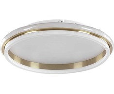 Lubinis šviestuvas Beliani Lampa sufitowa LED TAPING Metal Auksinis